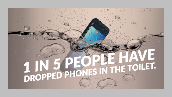 1 in 5 people have dropped phones in the toilet